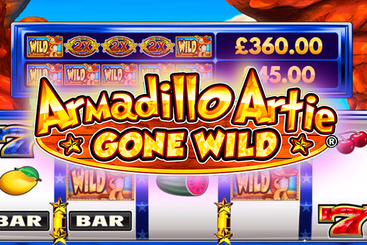 Armadillo Artie Gone Wild - DWG slot at Nine Casino Casino