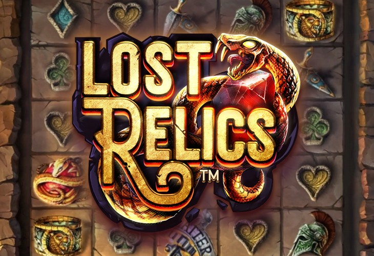 Lost Relics - NetEnt slot at Nine Casino Casino