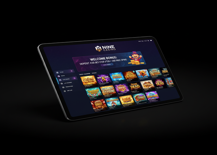 Nine Casino Casinò su tablet